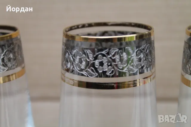 6 броя чаши за вино  /кристал ''Bohemia'' Чешка република/, снимка 10 - Чаши - 47990382