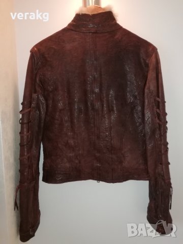 Кожено яке естествена кожа, снимка 5 - Якета - 35014608