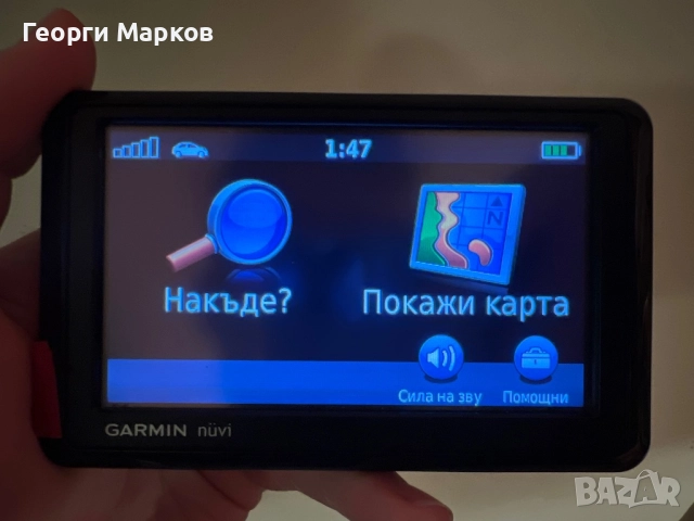 Навигация garmin nuvi 1390 в добро състояние с външни следи от употреба. 25 лева., снимка 1