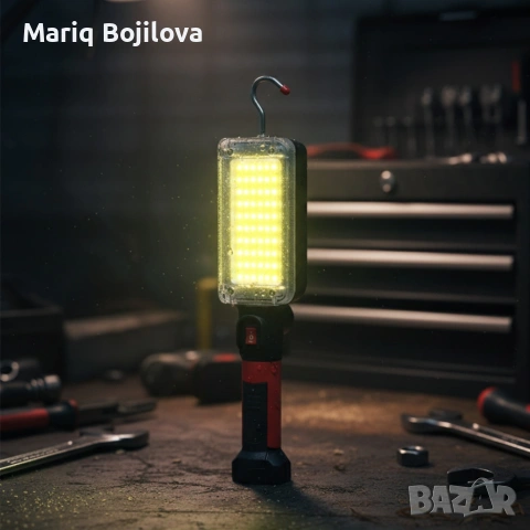Мощна работна Led лампа ZJ-8859-B преносима с удължен заряд, снимка 3 - Други - 53370405