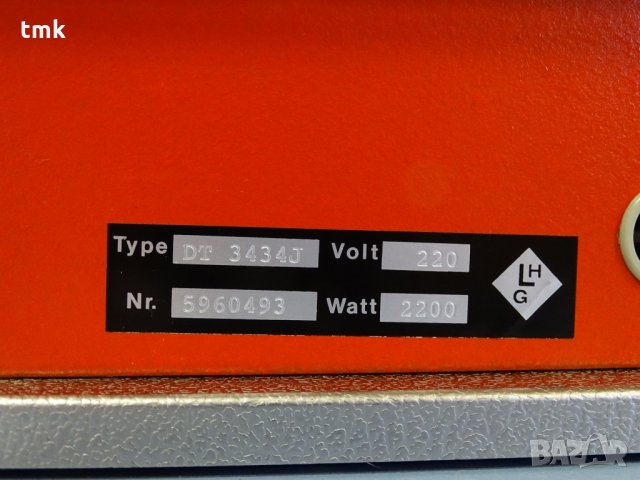 лабораторна термоплоча DIGSI-THERM DT 3434J, снимка 9 - Други машини и части - 34100252