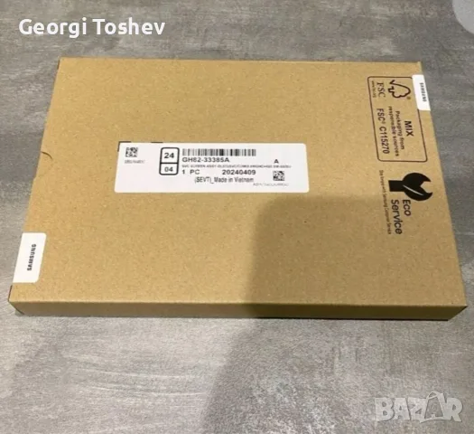 Samsung Galaxy S24 Ultra-Оригинален Дисплей с Титаниева рамка и Платка за Зареждане, снимка 4 - Samsung - 55989052