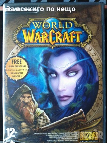Игра за PC World of WarCraft Disc 1 Game DVD English