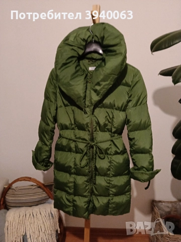 Пухено яке Марела спорт зелено