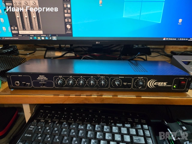 EBS преамп за Бозуки