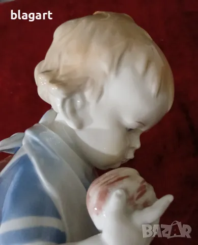 фигура,статуетка порцелан-Германия, снимка 5 - Антикварни и старинни предмети - 48968823