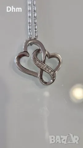 Сребърни колиета , снимка 7 - Колиета, медальони, синджири - 48265287