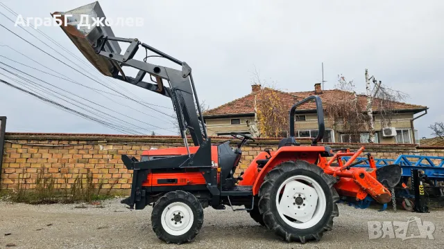 Японски трактор Kubota GL23 с челен товарач, 23 кс, 4x4, АграБГ Джолев, снимка 2 - Селскостопанска техника - 48318121