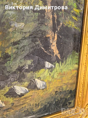 Картина "Алпите" , снимка 3 - Картини - 51208569