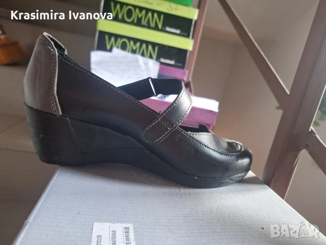 нови обувки естествена кожа, снимка 2 - Дамски ежедневни обувки - 54184552