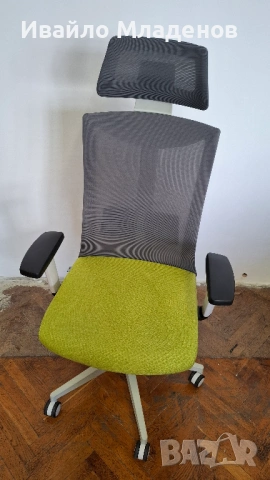 Ергономичен офис стол, снимка 2 - Столове - 54224591
