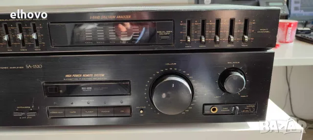 Стерео усилвател Pioneer SA-1520#1, снимка 3 - Ресийвъри, усилватели, смесителни пултове - 48584299