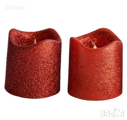 Мини LED Коледни свещи в компактен елегантен размер, снимка 3 - Други - 52820182