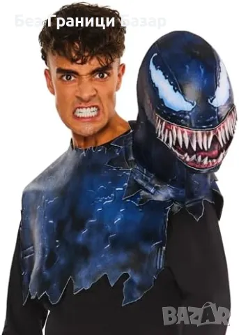 Нов Официален Marvel Venom костюм – тематично парти облекло Хелоуин вид