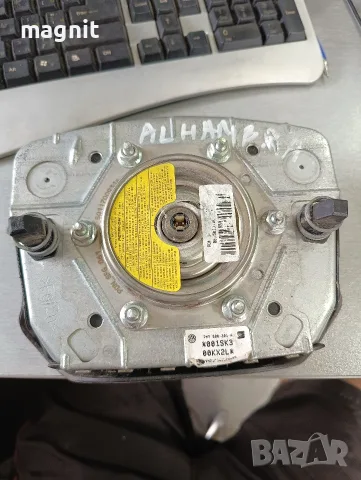 Airbag за волан Seat Alhambra (2000-2010г.) 7M7880201G / 7M7 880 201 G, снимка 2 - Части - 55716142