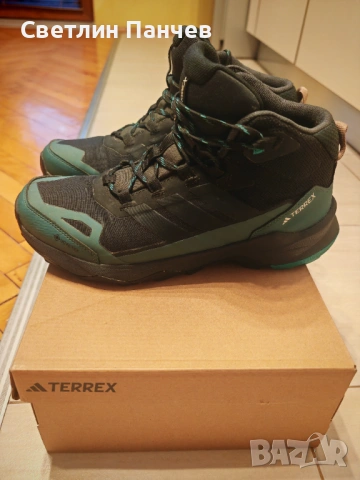 Adidas Terrex Skychaser AX5 Mid Gore-Tex маратонки обувки високи три сезонни, снимка 4 - Маратонки - 53277527