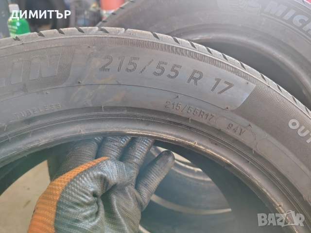 4бр.летни гуми MICHELIN 215 55 17 DOT22 цена за брой, снимка 8 - Гуми и джанти - 53904522