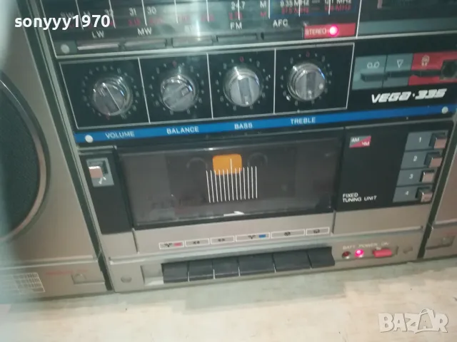 VEGA-335 MADE IN USSR-КАСЕТОФОН 2909241957LNVD, снимка 11 - Радиокасетофони, транзистори - 47398655