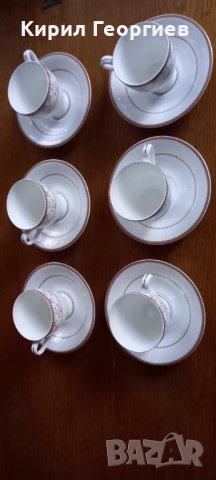 Сервиз фин костен порцелан Royal  Bone China Antica, снимка 4 - Сервизи - 44306946