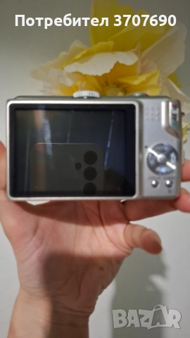 Компактен дигитален фотоапарат Panasonic Lumix DMC-TZ5, 9MP, 10 оптичен зум, снимка 4 - Фотоапарати - 52593445