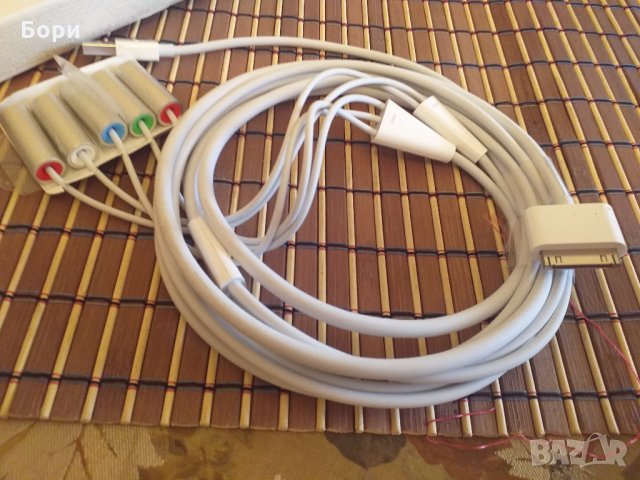 Apple component AV cable for iPhone, iPod & iPad, снимка 2 - Apple iPhone - 29426996