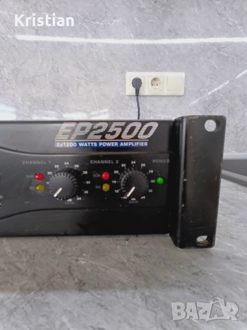 Професионално крайно стъпало/усилвател/Behringer EP2500, снимка 3 - Ресийвъри, усилватели, смесителни пултове - 52590707