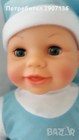 Бебе с много функции и батерии, плаче,смее се,заспива, снимка 3 - Кукли - 34923131