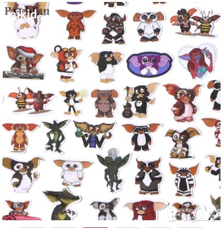 50 бр Star Wars Фърби Междузвездни Войни самозалепващи лепенки стикери за украса декор, снимка 2 - Други - 30925690