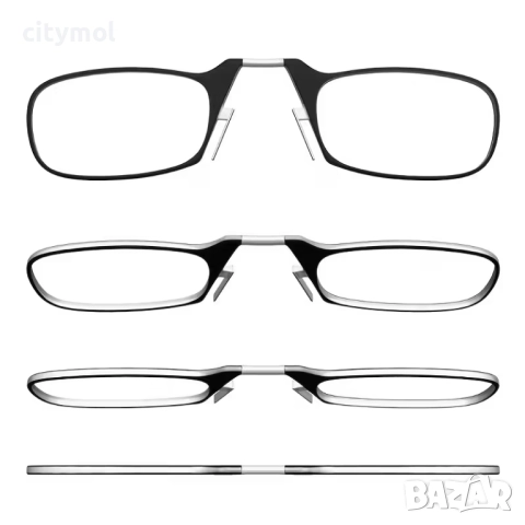 Диоптрични очила без рамки, в кутийка за телефон, снимка 5 - Други - 52369237