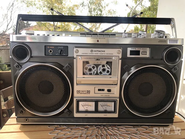 HITACHI TRK-8180E
-Колекционерски радиокасетофон от лична колекция! 