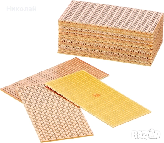 Универсална прототипна платка 50x100mm едностранна гетинакс 710-1, снимка 2 - Друга електроника - 53964712