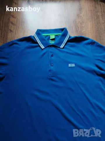 hugo boss green - страхотна мъжка тениска 2XL, снимка 4 - Тениски - 49731697