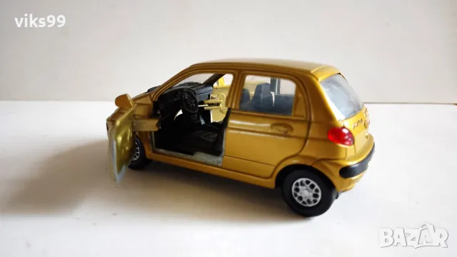 Daewoo Matiz CM Toys Made in Korea Мащаб 1:32, снимка 2 - Колекции - 49285340