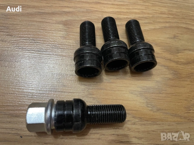 НОВИ Секретни болтове и ключ Audi VW Seat Skoda, снимка 4 - Аксесоари и консумативи - 53194331
