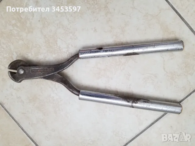 Клещи кована стомана - 3 броя, снимка 4 - Клещи - 49310698