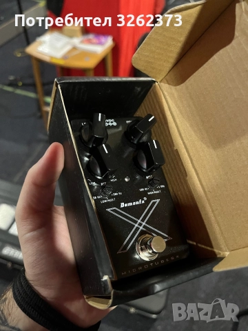 DemonFx Microtubes X distortion overdrive педал за бас