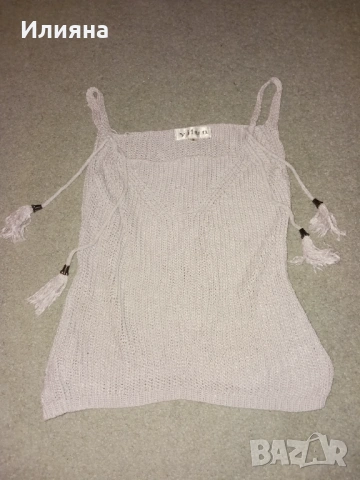 Плетен сив потник, снимка 2 - Потници - 53130073