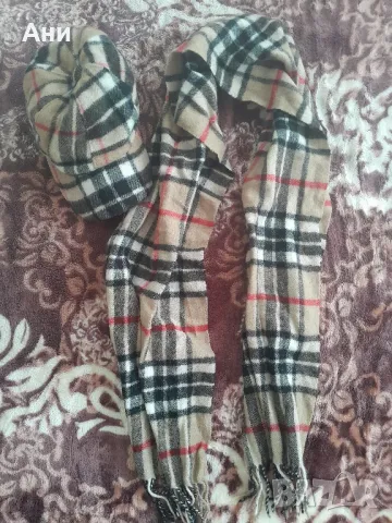 Шал и шапка