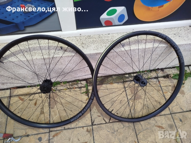 28.29 цола карбон капли за велосипед колело, шини с проблем industry nine 15/110. 12/148