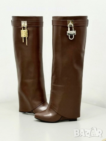 Hermes Дамски Ботуши🔝Дамски Чизми - Налични Различни Цветове Код SK391, снимка 4 - Дамски ботуши - 52862685