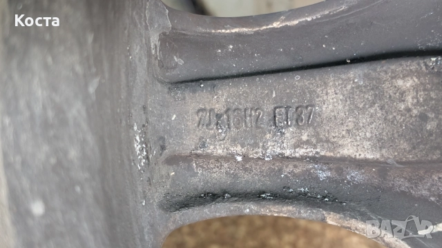 Джанти за Мерцедес 16 цола спорт пакет , снимка 5 - Гуми и джанти - 52497492