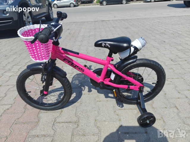 CROSS Велосипед 14" DIVA розов, снимка 8 - Велосипеди - 54357488