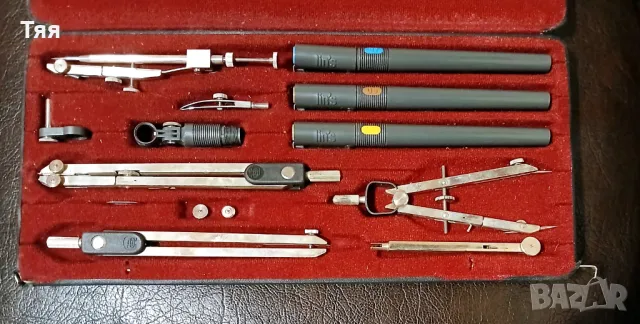 Чертожник комплект RICHTER, снимка 3 - Други ценни предмети - 47587885