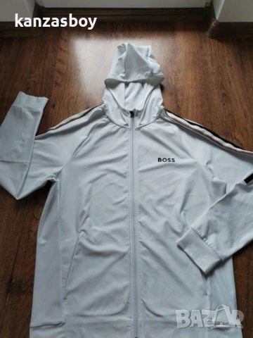 hugo boss green sicon mb 1 - мъжко спортно яке КАТО НОВО ХЛ, снимка 5 - Якета - 53904957