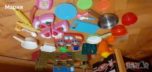 Сет от прибори и принадлежности за готвене и къща за кукли, снимка 2 - Образователни игри - 39765676