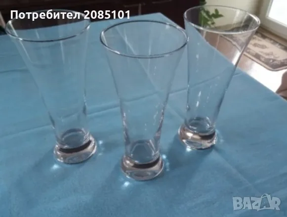 Стъклени водни и коктейлни чаши, снимка 14 - Чаши - 52154725
