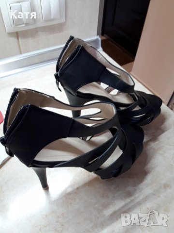 Продава дамски сандали на висок ток и платформа, снимка 3 - Сандали - 31886489