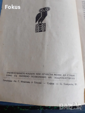 Антикварна книга - Бесове, снимка 2 - Антикварни и старинни предмети - 53328142