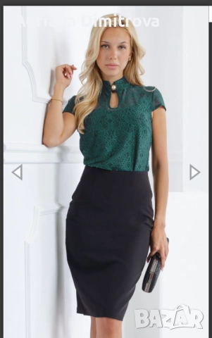 Дантелена блузка Arogans , снимка 2 - Корсети, бюстиета, топове - 52521528