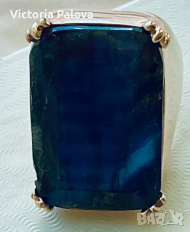 Красив скъп пръстен Италия, снимка 4 - Пръстени - 51320772